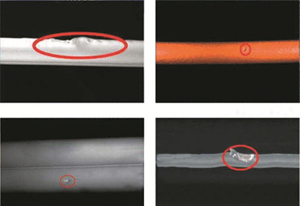线缆护套表面缺陷